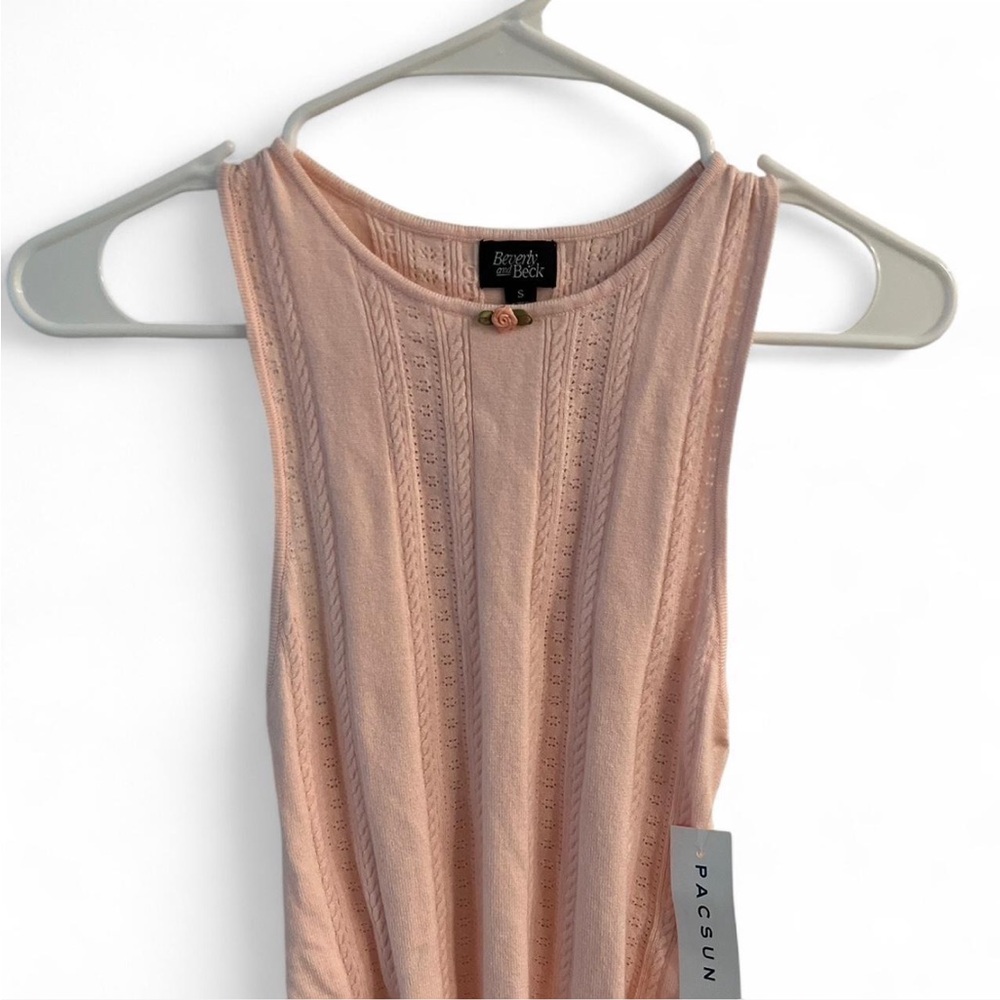 PacSun Blush Lace Tank Top